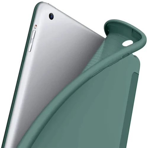 Аксессуар для iPad BeCover Tri Fold Soft TPU Silicone Dark Green for iPad 9.7 2017/2018 (711129): Тип аксессуара чехол