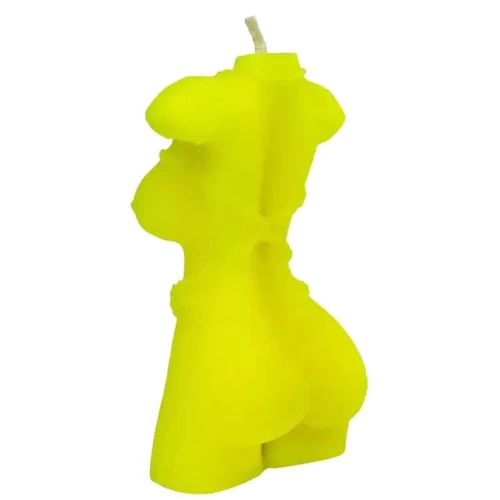 Свеча LOVE FLAME - Shibari II Yellow Fluor, CPS13-YELLOW