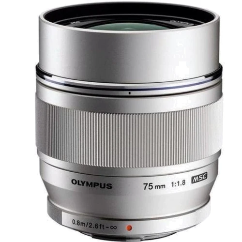 Объектив для фотоаппарата Olympus ZUIKO DIGITAL 75mm f/1.8 Black (V311040SE000) UA: Байонет Micro 4/3