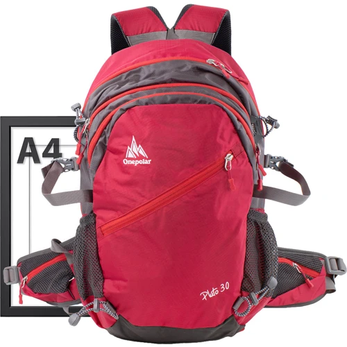 Женский рюкзак Onepolar красный (W1551-red): Тип ручки Плечевой ремень, Короткая ручка