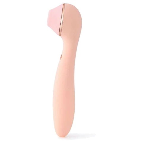 Вакуумный стимулятор KisToy Polly Max Pink