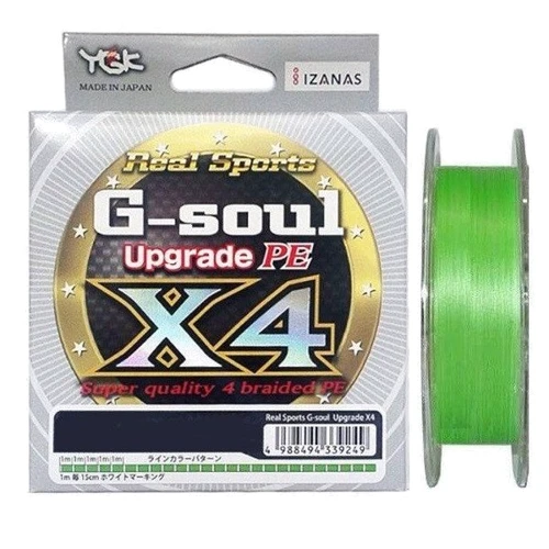 Шнур YGK G-Soul X4 Upgrade 150m #0.2/4lb