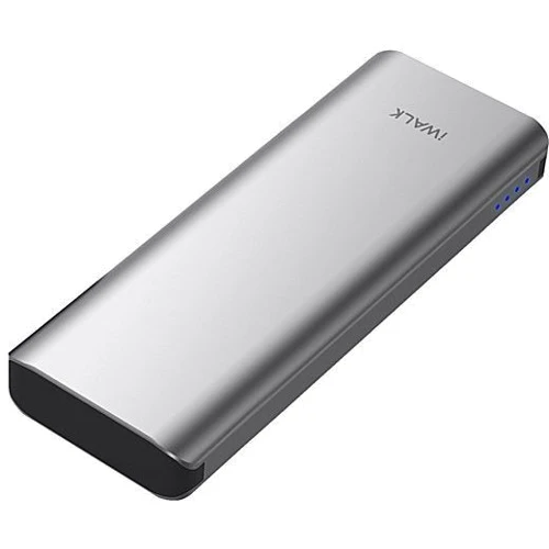 Зовнішній акумулятор iWALK Power Bank Chic 3000mAh Silver: Кількість USB 1