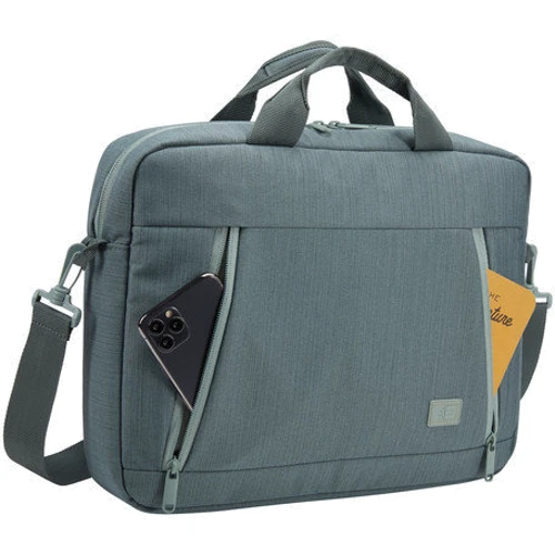 Сумка для ноутбуков Case Logic 14" Huxton Attache Balsam (HUXA-214): Цвет зеленый