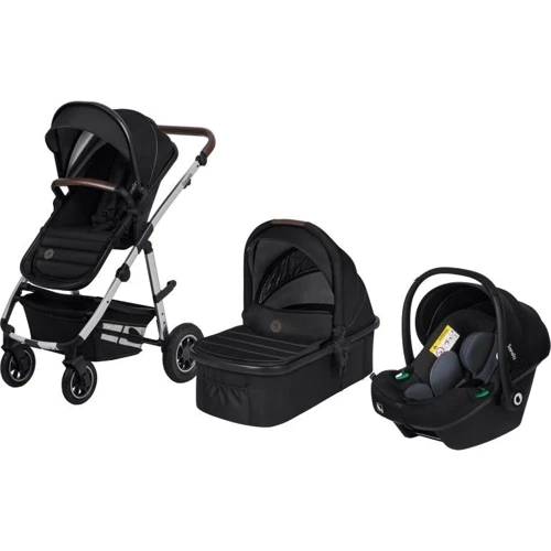 Универсальная коляска 3 в 1 Lionelo Amber Black Silver (LO-AMBER 3IN1 BLACK SILVER): Тип коляски Универсальная коляска (3-в-1)