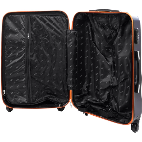 Чемодан Rogal большой темно-синий (RGL663L-dark-blue-orange): Страна производитель Польша