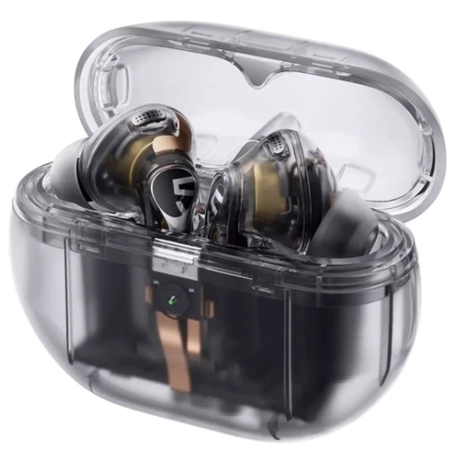 Навушники SoundPEATS Capsule 3 Pro Transparent Black: Тип конструкції вакуумні