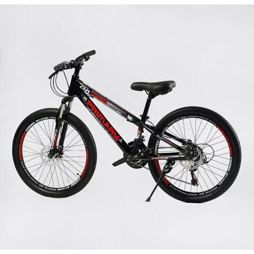 Велосипед спортивный Corso Primary 24" красный (PRM-24020): Размер рамы 11"
