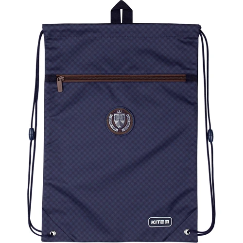 Сумка для обуви Kite с карманом 601M College Line blue k20-601m-2