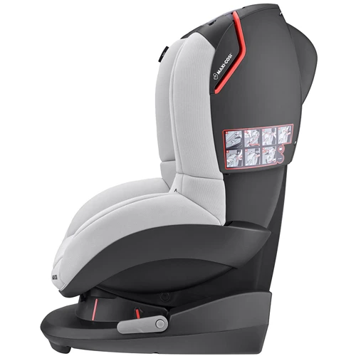 Автокрісло Maxi-Cosi Tobi Authentic Grey (8601510120): Матеріали обшивки съемная обивка из микрофибры или искусственной <br />
замши