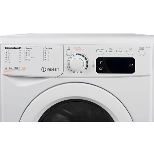Стиральная машина Indesit EWDE 71280 W EU: Тип машины Автомат с сушкой