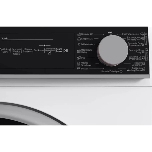 Сушильна машина Sharp KD-NHH9S7GW2-PL: Клас енергоспоживання A++