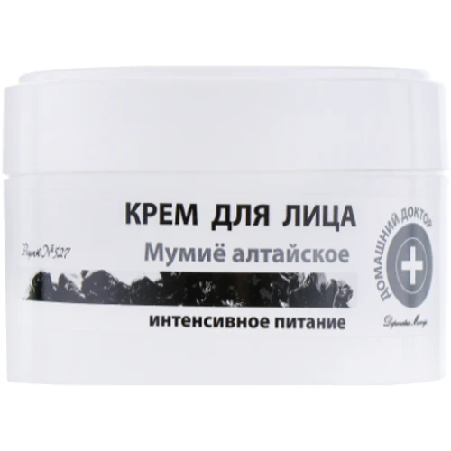 Домашний Доктор Крем для лица мумие алтайское 100 ml: Пол Для женщин