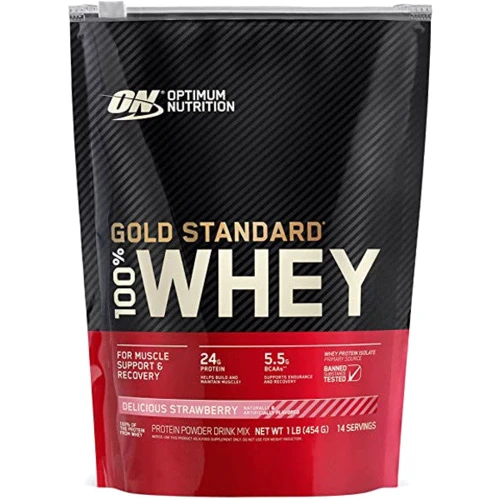 Протеин Optimum Nutrition 100% Whey Gold Standard 454 g / 14 servings / Strawberry