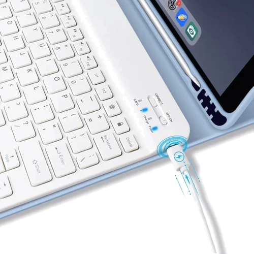 Аксессуар для iPad BeCover Case Smart Keyboard Light Blue for iPad 10.9 (2022 / 2024) / iPad 11 2025 (711141): Тип аксессуара чехол