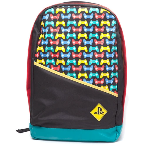 Рюкзак PlayStation - Backpack with Colored Controllers Print (BP111201SNY): Тип Подростковый рюкзак