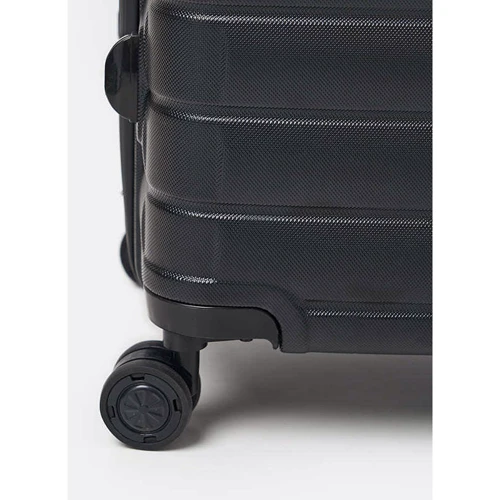 Чемодан Ricco Grande L black (T15003black-L): Тип ручки Телескопическая ручка, Короткая ручка