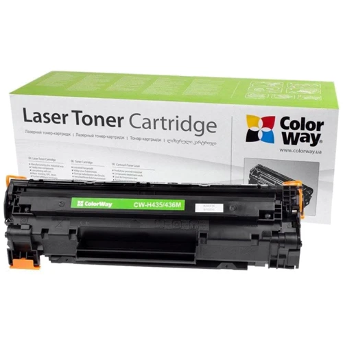 Картридж ColorWay для HP LJ P1005 / 1505 / Can725 + тонер TH-1005 (3шт) (CW-H435 / 436M / TH-1005)