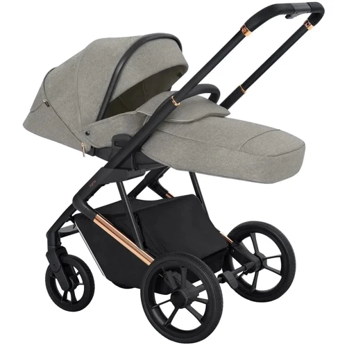 Коляска универсальная CARRELLO Sigma CRL-6509 (2 in 1) Fog Grey (CRL-6509 Fog Grey): Возможность установки люльки есть