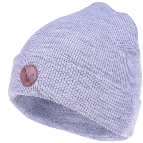 Чоловіча шапка Hi-Tec Mabo-Light Grey Melange світло-сіра (5901979162407)