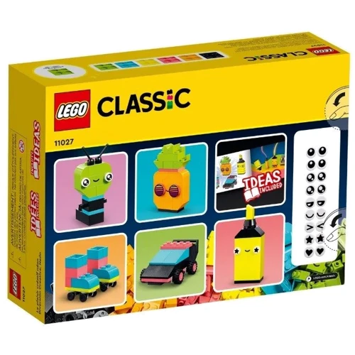 Конструктор LEGO Classic Творческое неоновое веселье 333 детали (11027): Серия Classic
