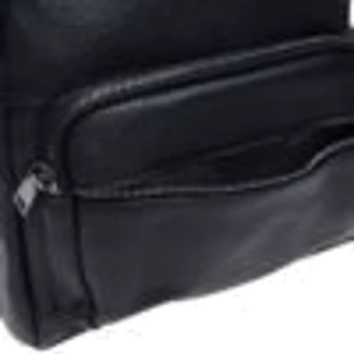 Жіночий рюкзак Keizer чорний (K110086-black): Фактура матова, Зерниста