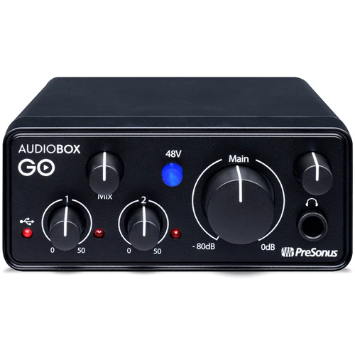 Аудиоинтерфейс PRESONUS AUDIOBOX GO: Питание от USB-порта
