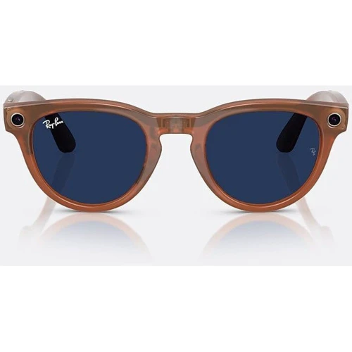 Смарт-очки Ray-Ban Meta Headliner Shiny Caramel - Transitions Clear/Sapphire size M (RW4009 6706MF 50-23): Тип гаджета Смарт-очки