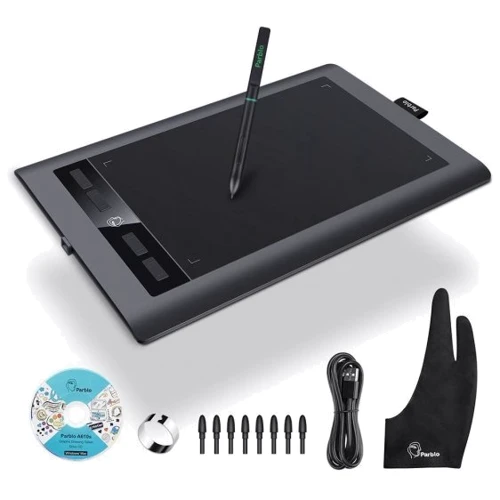 Графический планшет Parblo A610S: Multitouch Нет