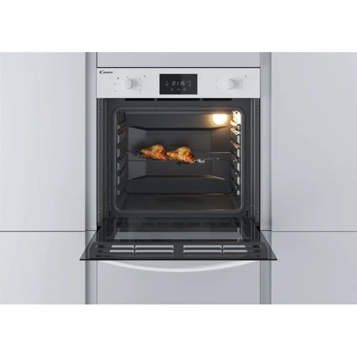 Духовой шкаф электрический Candy FCS 245 W/E: Объем, л 70