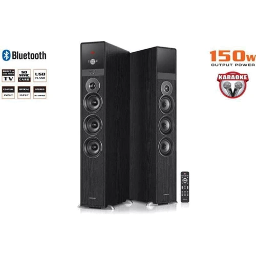 Акустическая система REAL-EL S-2070 Black: Диапазон воспроизводимых частот 20 - 20 000 Гц