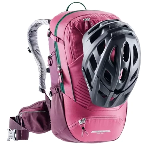 Рюкзак Рюкзак Deuter Trans Alpine 28 SL цвет 5563 ruby-blackberry (3205120 5563): Материал текстиль