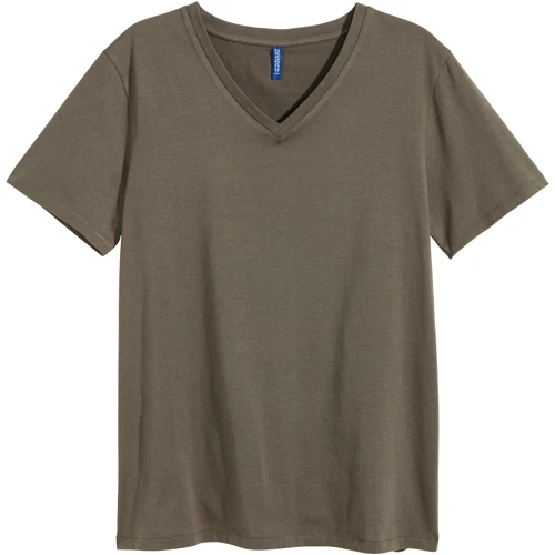 Футболка H&M 3801394 XS зеленая: Вид Футболки