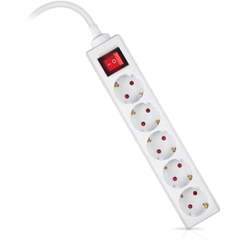 Сетевой фильтр REAL-EL RS-Protect M 1.8m, white (EL122300025): Тип Сетевые фильтры