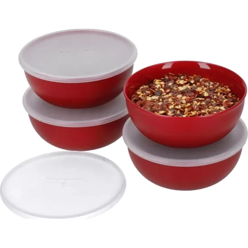 Миска KitchenAid Universal 4 шт. 28 гр. красный (KQG177BXERE)
