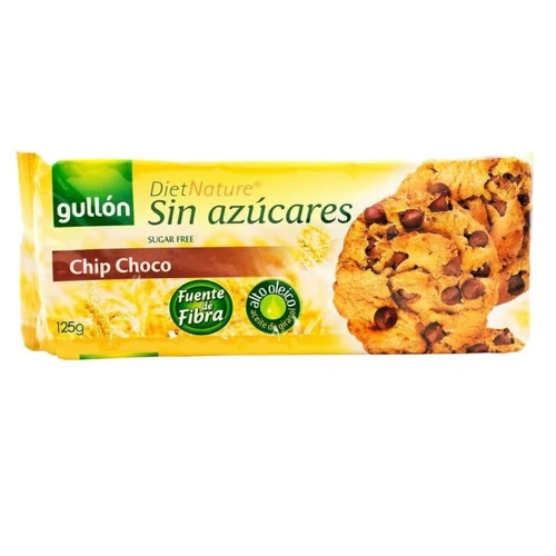 Печенье Gullon Chip Choco Diet Nature (без сахара) 150 г (WT3981)