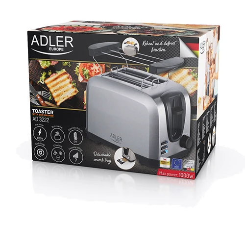 Тостер Adler AD 3222 фото 7