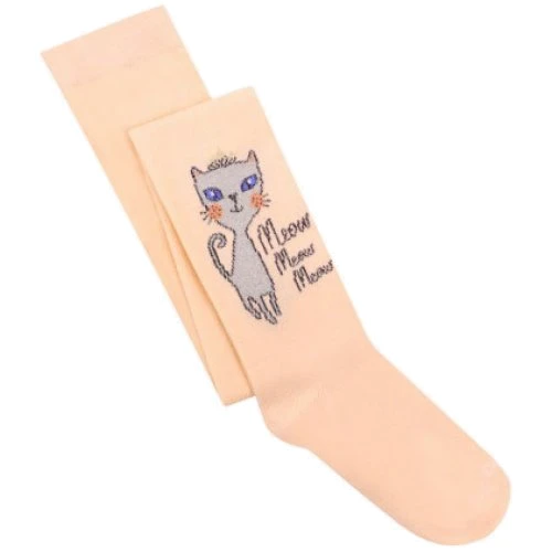 Колготки детские, Meow, Duna, светло-розовые, 110--116 (27-30)