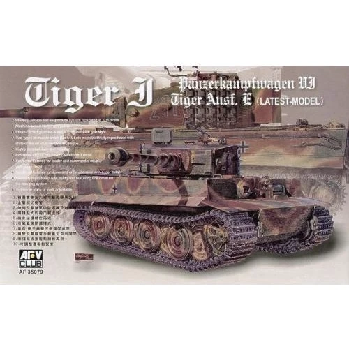 Танк AFV-Club Sdkfz 181 Tiger I (поздний тип) 1:35