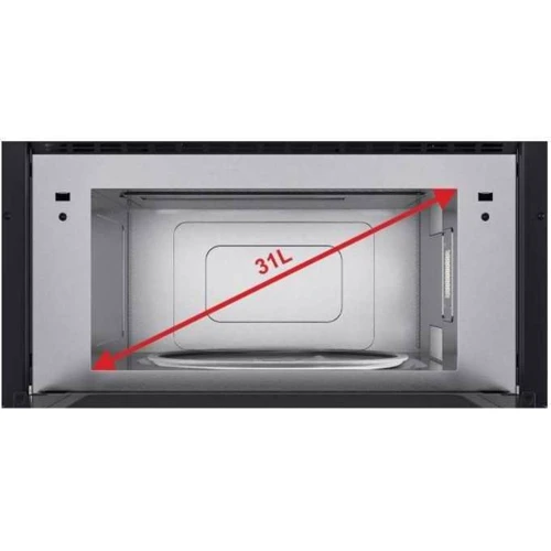 Встраиваемая микроволновая печь Whirlpool AMW 731 NB: Вес 27 кг