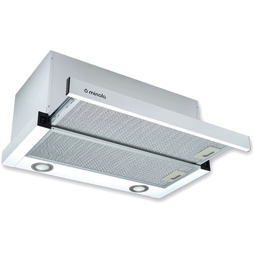 Вытяжка Minola HTL 5612 WH 1000 LED: Материал корпуса нержавеющая cталь