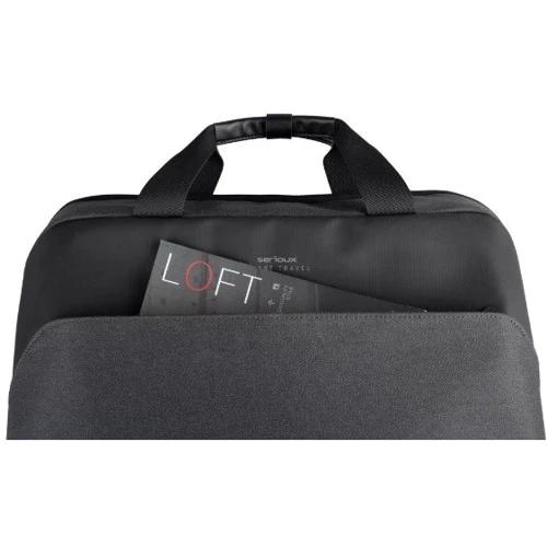 Сумка для ноутбуков Serioux 15.6" Smart Travel Black (SRXNB-ST9610): Форм-фактор 15.6"
