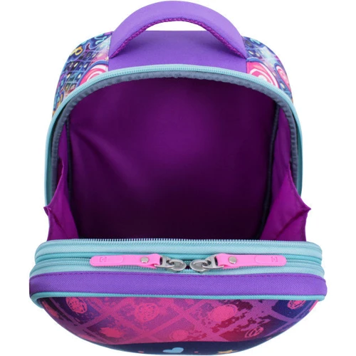 Рюкзак Bagland Turtle 17 л. фиолетовый 504 (0013466): Корпус рюкзака Каркасный