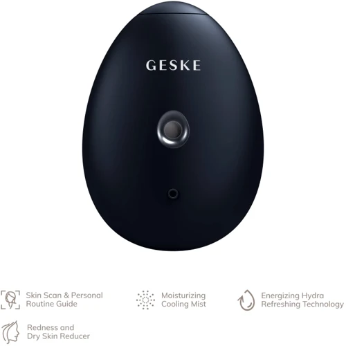 Електронний освіжувач для зволоження обличчя GESKE Facial Hydration Refresher 4в1 black: Тип Увлажнитель для лица