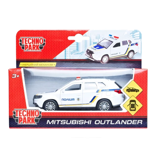 Автомодель - Mitsubishi Outlander Police (1:32)
