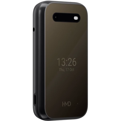 Мобильный телефон HMD 2660 4G FLIP Dual Sim Black (UA UCRF): Камера 0.3 Мп
