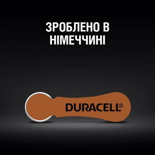 Батарейки Duracell ZA312 bat(1.4B) Zinc Air 6 шт (5007516) фото 5