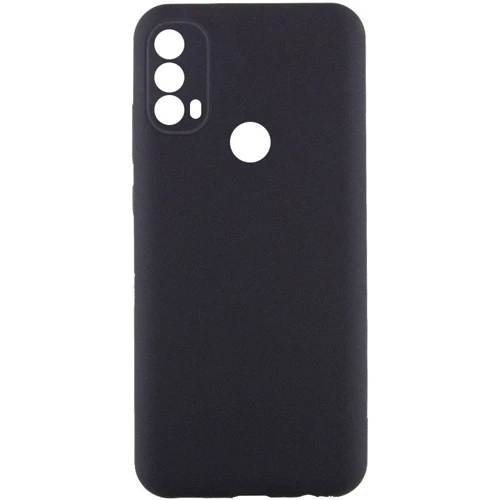 Чохол для телефона Lakshmi Case Silicone Cover Full Camera Black для Motorola Moto E40
