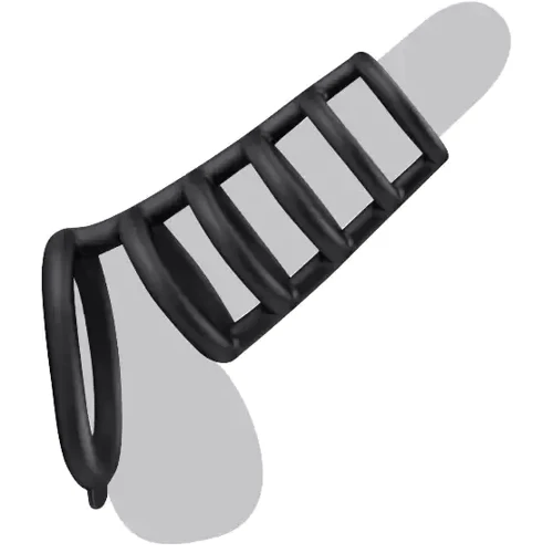 Стимулирующая ажурная насадка PRETTY LOVE Penis Ring Rodrigo, BI-210225
