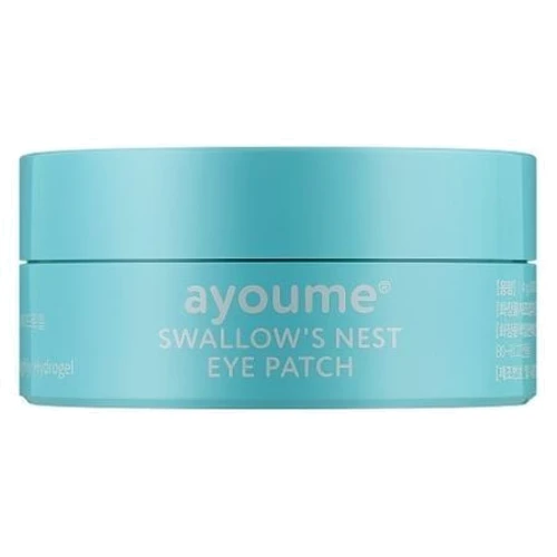Ayoume Swallow's Nest Eye Patch Патчи для кожи вокруг глаз с экстрактом ласточкиного гнезда 60 шт.: Назначение Увлажнение, Восстановление, От морщин, От темных кругов, Питание, Увлажнение, Лифтинг, Тонизирование